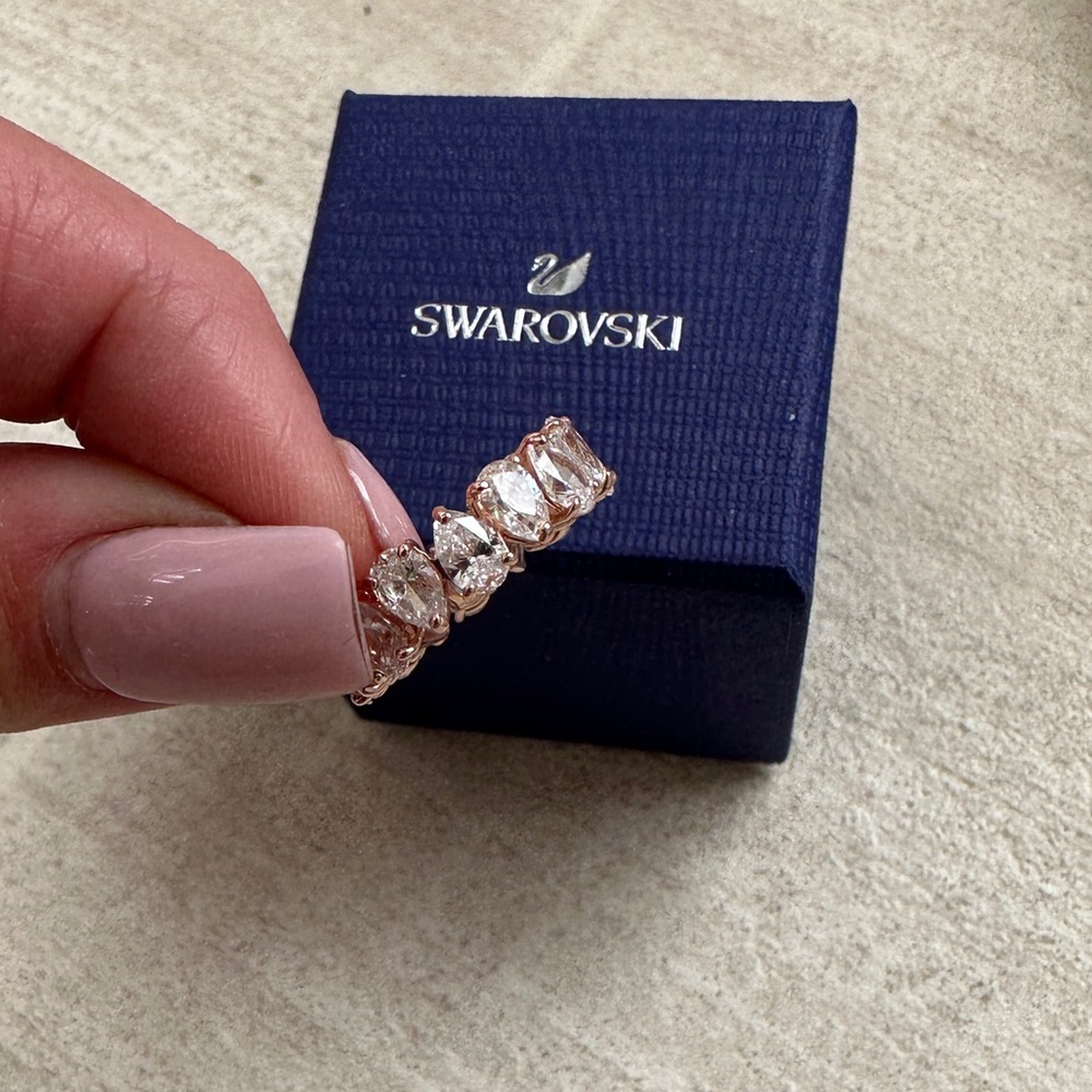 Rose gold Swarovski Vittore ring